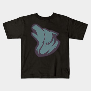 Alpha Industries Wolf- Blue Small Kids T-Shirt